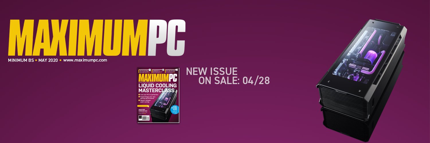 Maximum PC's banner