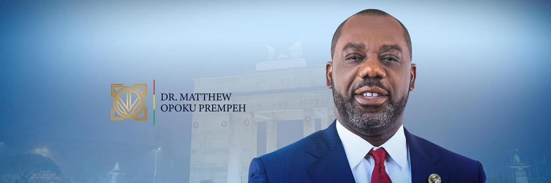 Dr. Matthew Opoku Prempeh's banner