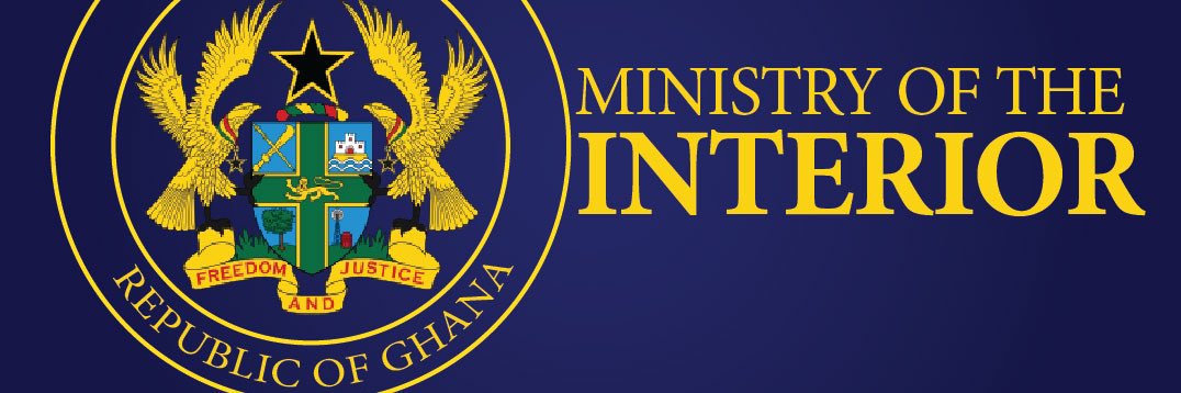Ministry of the Interior, Ghana's banner