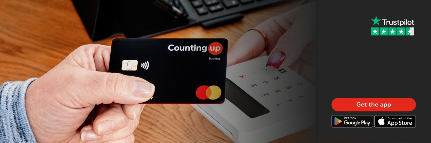 Countingup business current account banner