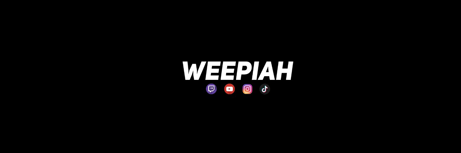 weepiah's profile banner image