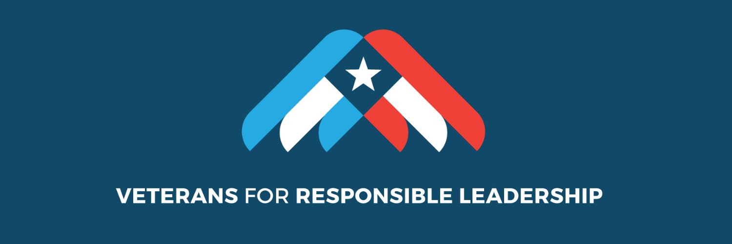 Veterans For Responsible Leadership's banner