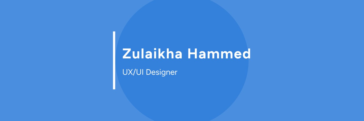 Zulaikhahammed's profile banner image