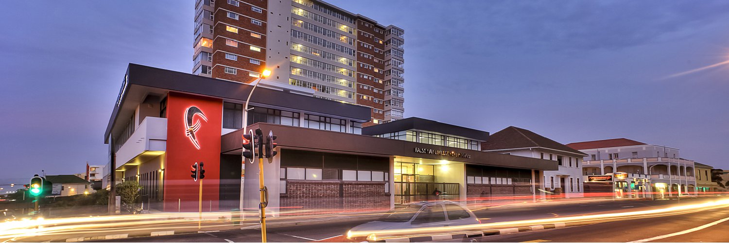 False Bay College banner