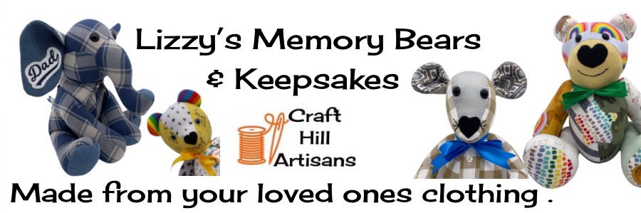 Memory Bears & Keepsakes By Lizzy Newstead-Bentham banner