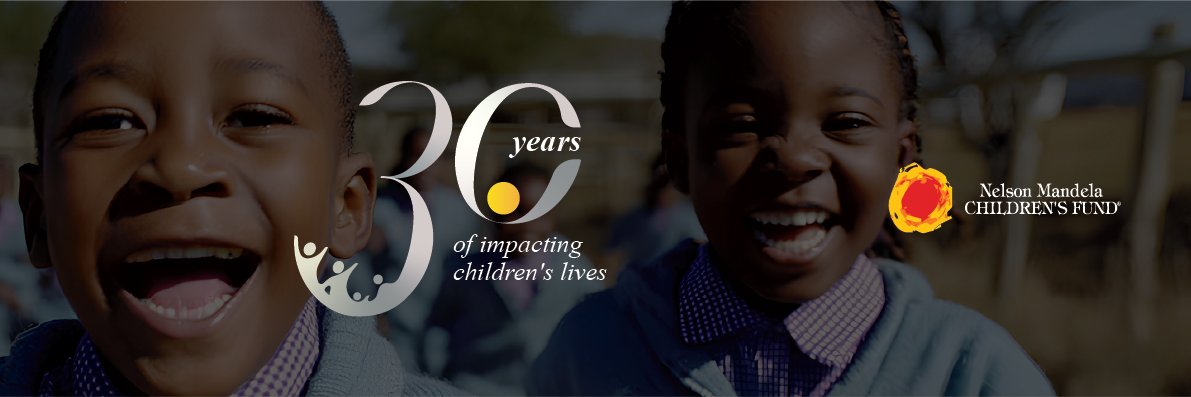 Nelson Mandela Children's Fund banner