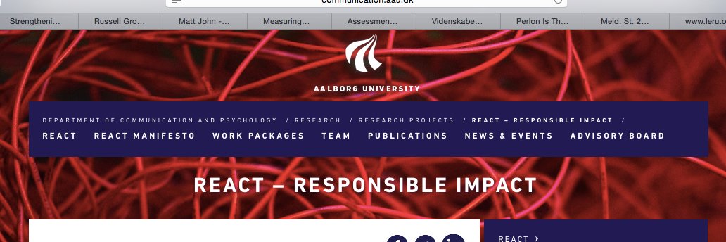Responsible Impact banner