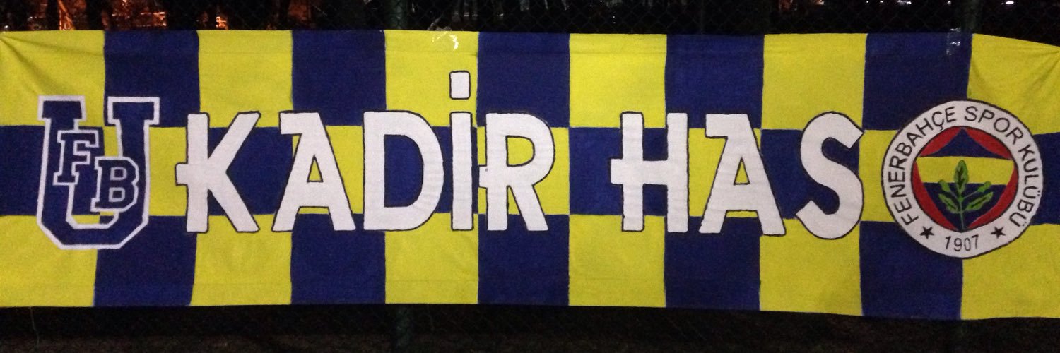 1907 ÜNİFEB Kadir Has banner