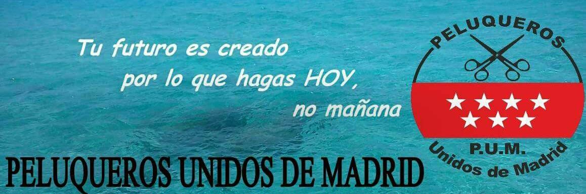 Peluqueros Unidos de Madrid (P.U.M.) banner