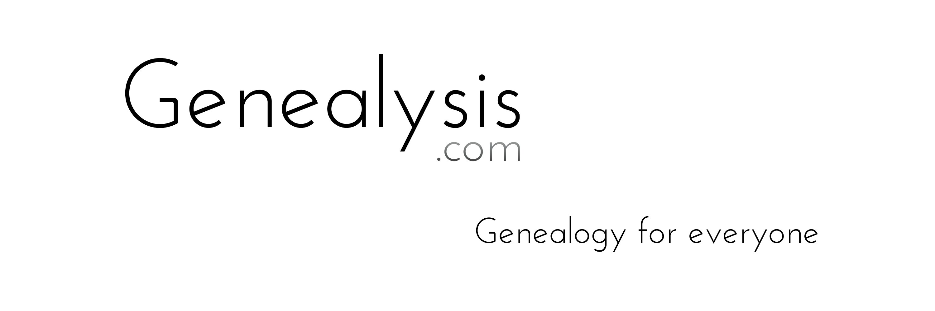 Genealysis banner