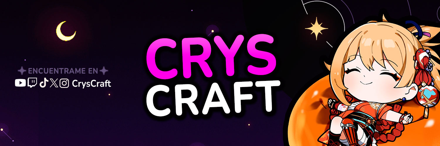 ✨💥⭐ CrysCraft ⭐💥✨ banner