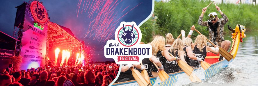 Drakenbootfestival banner