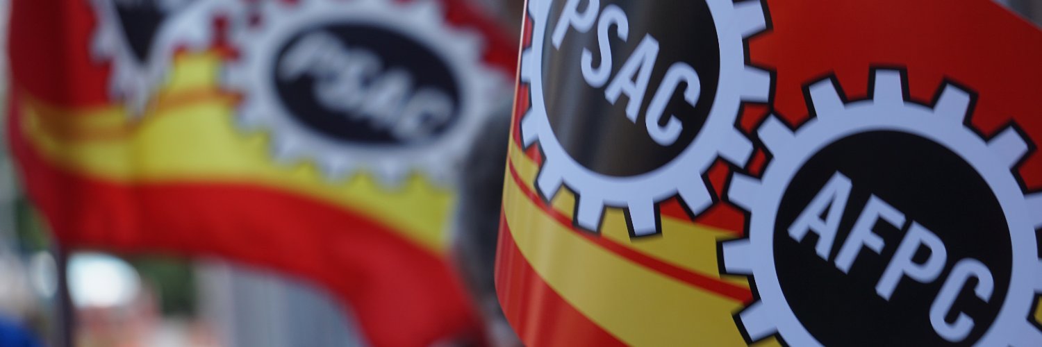 PSAC-AFPC's banner