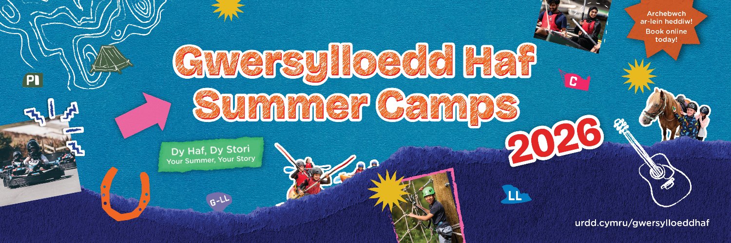 Urdd Gobaith Cymru banner