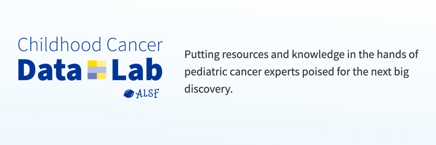 Childhood Cancer Data Lab banner