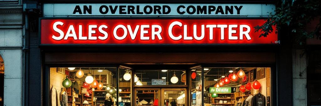 Sales over Clutter w/Julie Akihito banner