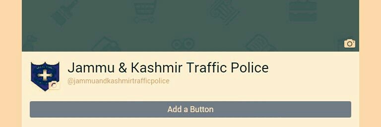 J&K Traffic Police's banner