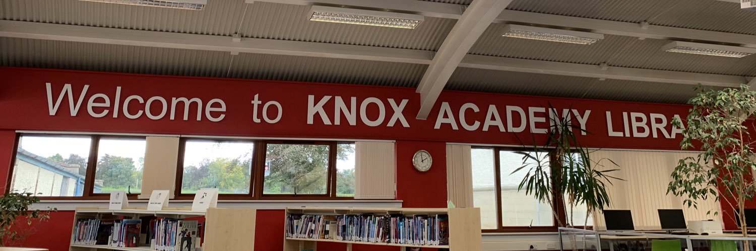 Knox Academy Library banner