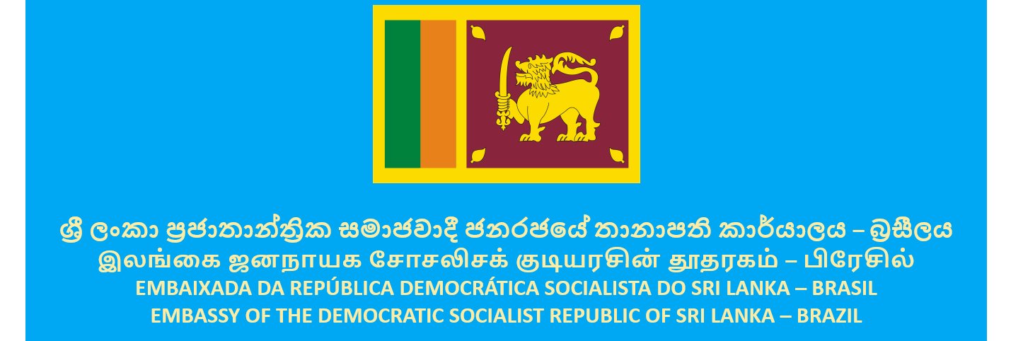 Embaixada do Sri Lanka no Brasil banner