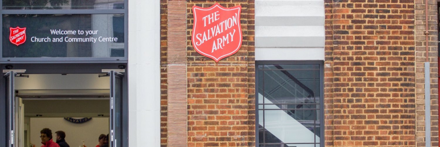Ilford Salvation Army banner