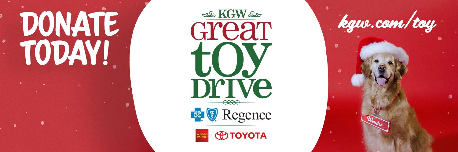 KGW Great Toy Drive banner