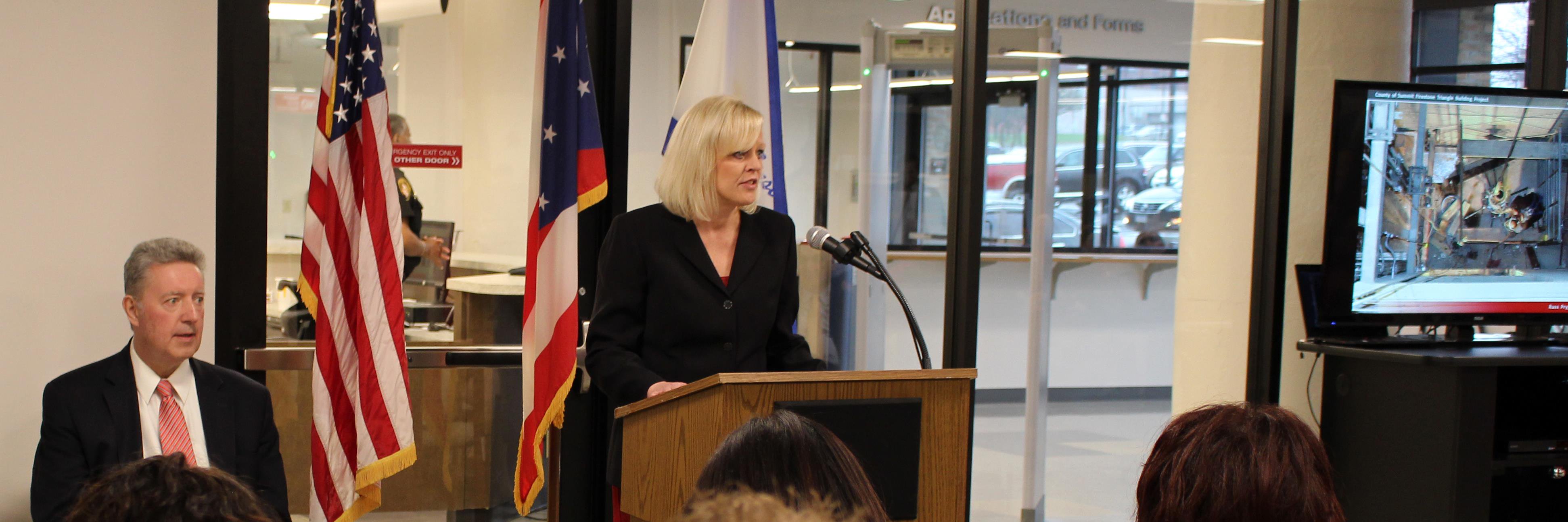 Kristen Scalise CPA, Summit County Fiscal Officer banner