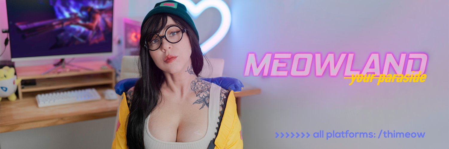 Thimeow 🐾 智恵美 banner