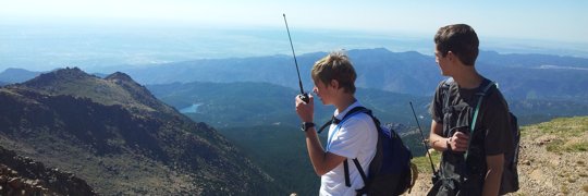 Ham Radio School banner
