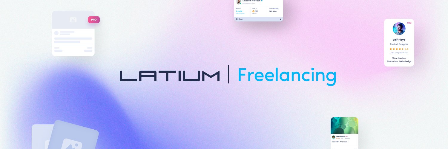 Latium Freelancing banner