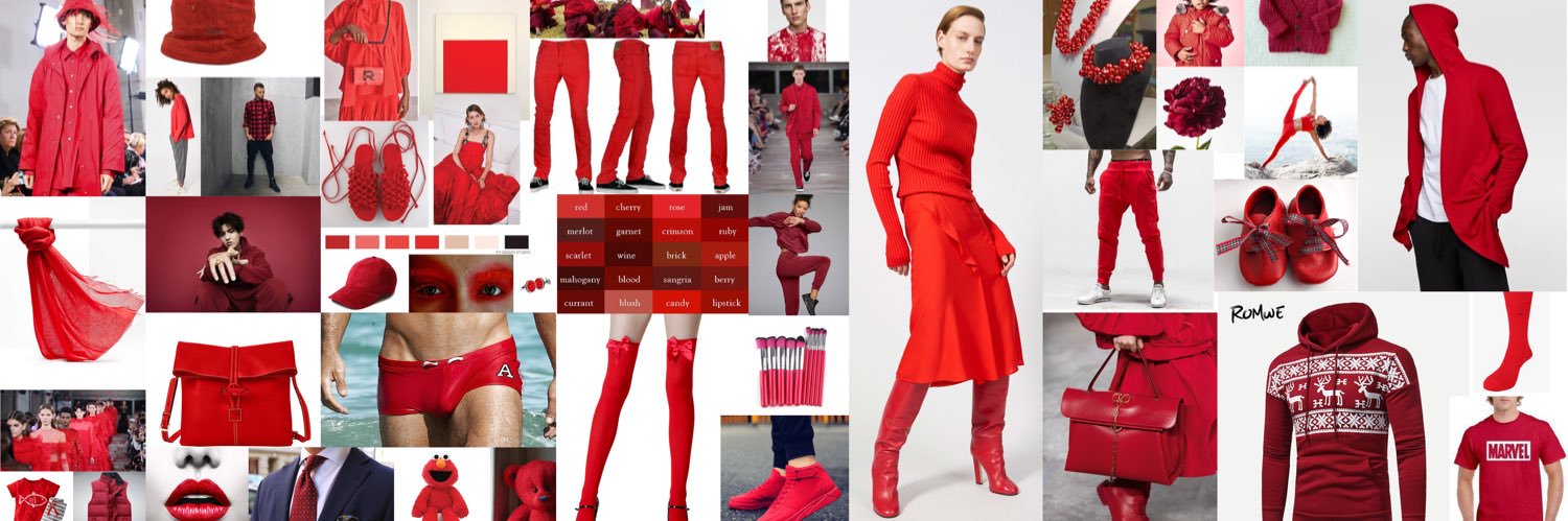 Red Fashion banner