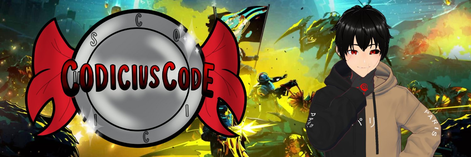 ☢️Codicius Code 💖 | Vtuber Codicioso promedio | banner