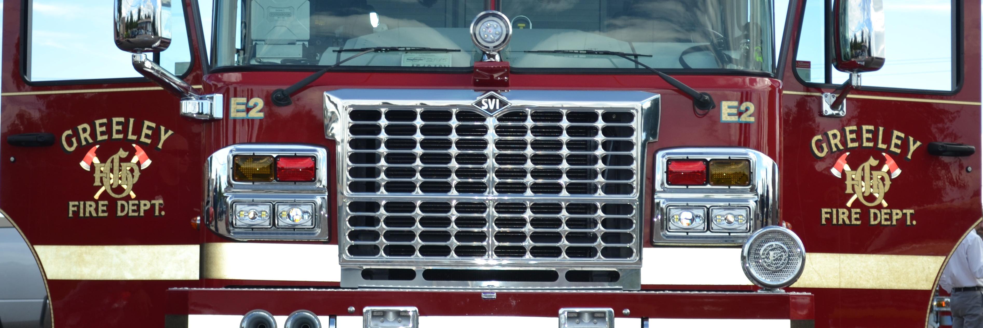 Greeley Fire Dept. banner