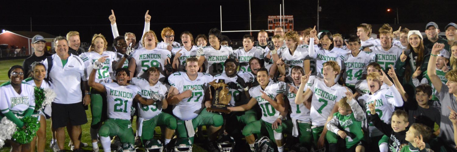 Mendon Football banner
