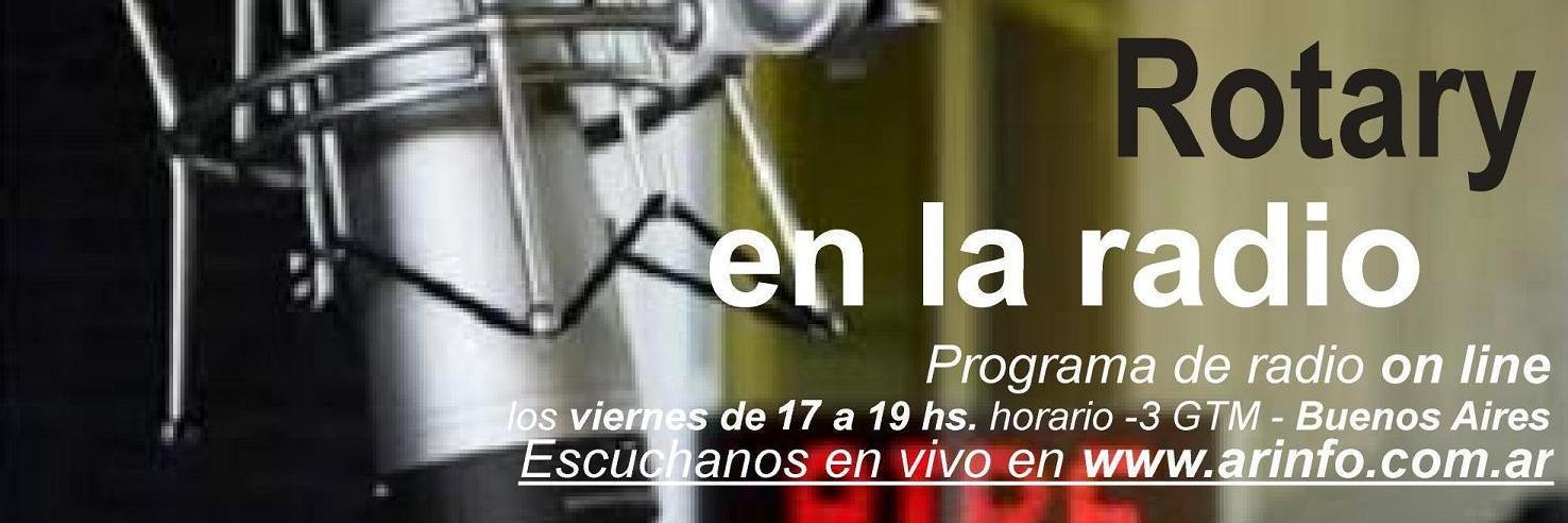 Rotary en la radio banner