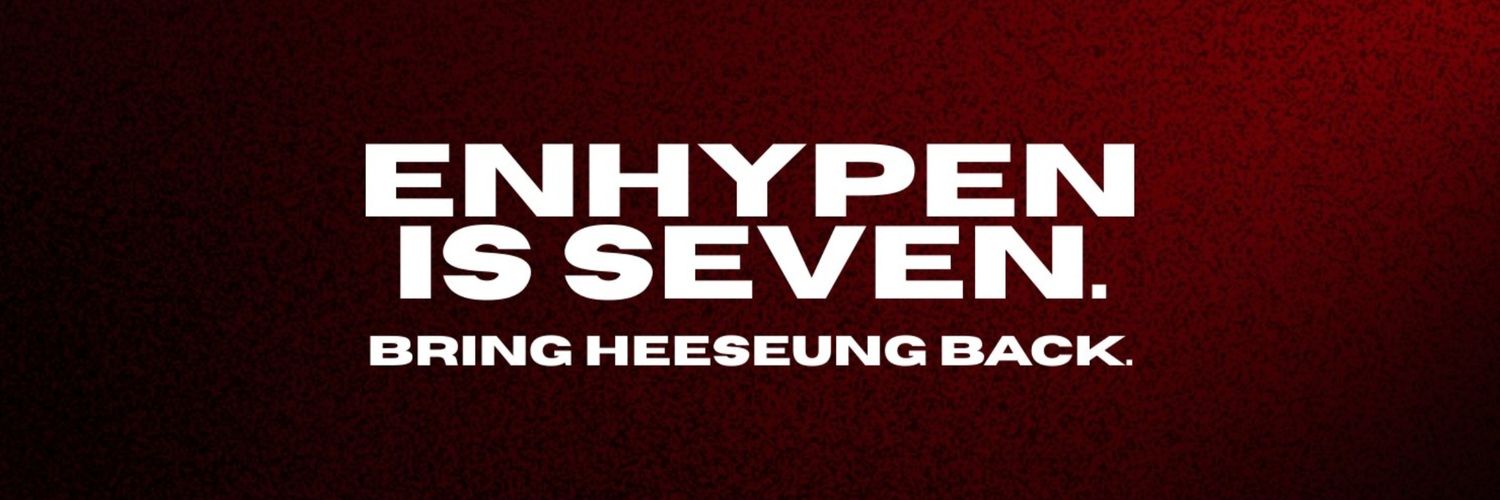 ૮₍ .•̄ · •̄ ₎ა ENHYPEN is 7 banner