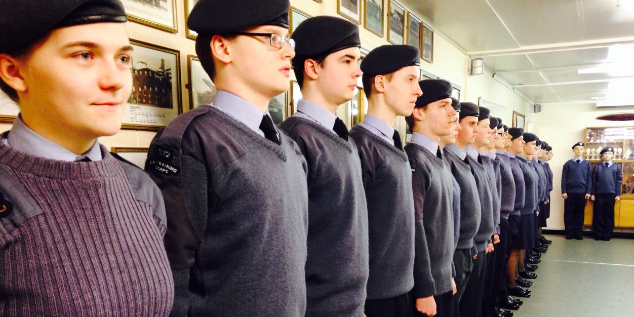 372 (Barry) Squadron banner