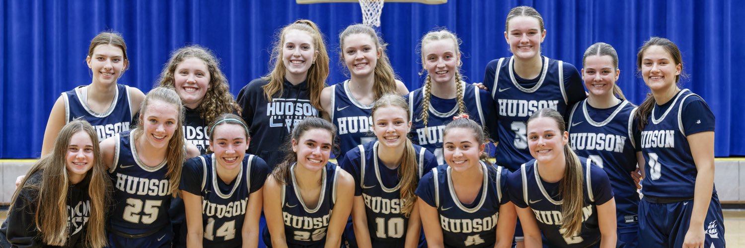 Hudson Girls Basketball banner