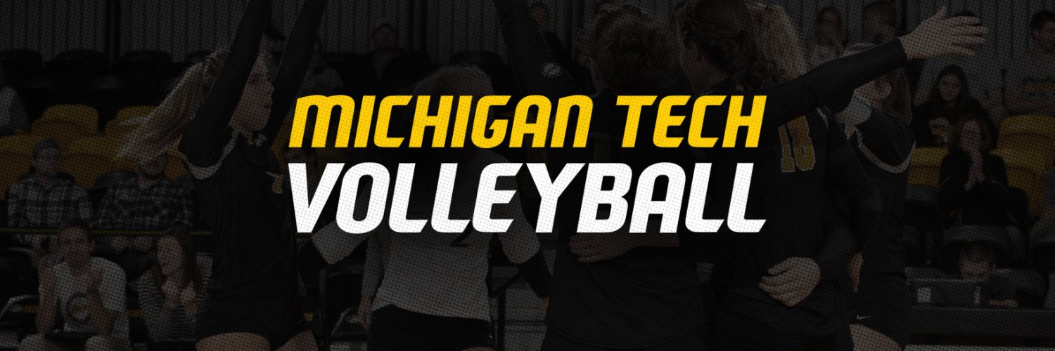 Michigan Tech Volleyball Profile Banner