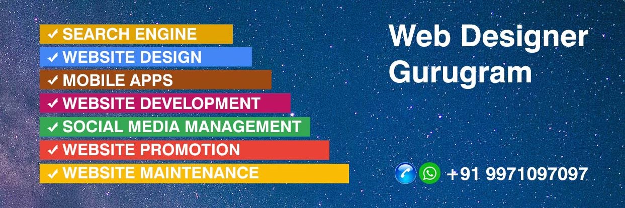 Web Designer | Website Developer Gurgaon India banner