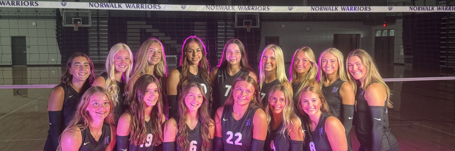 Norwalk Volleyball banner