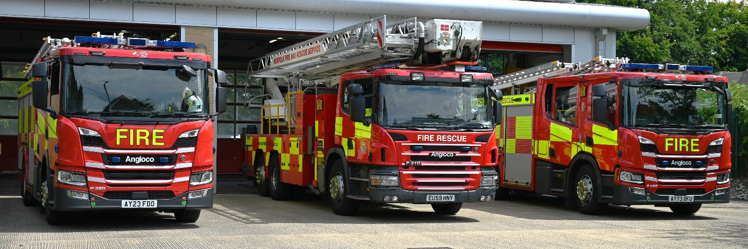 Norfolk Fire and Rescue Service banner