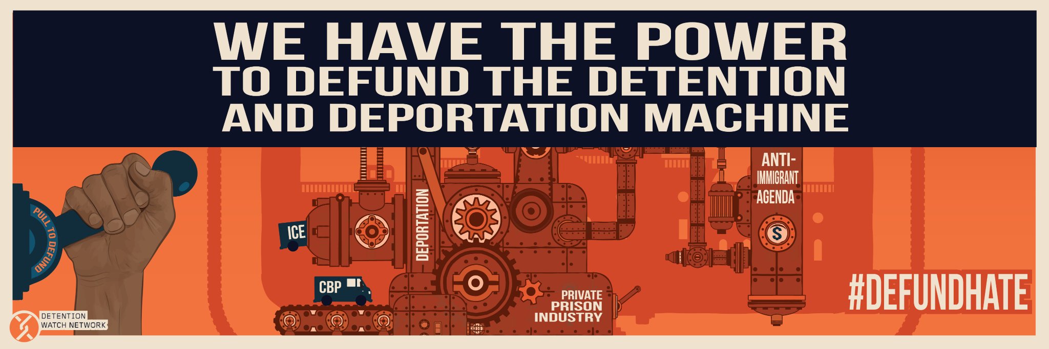 Detainee Solidarity banner