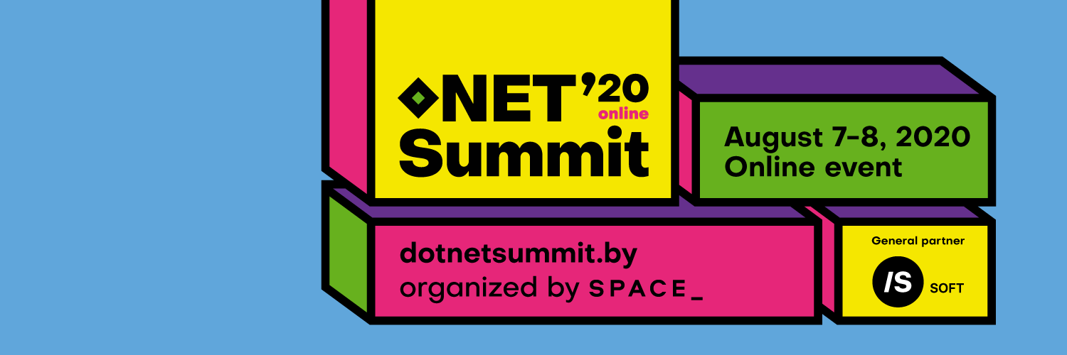 .NET Summit 2020 Conference banner