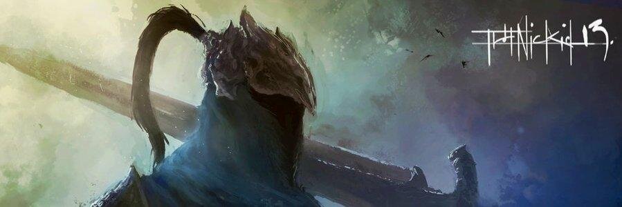 V banner