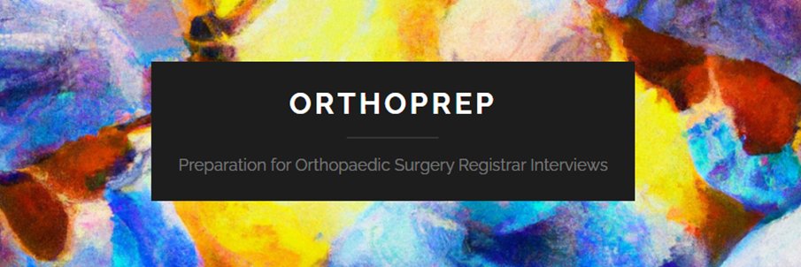 OrthoPrep banner