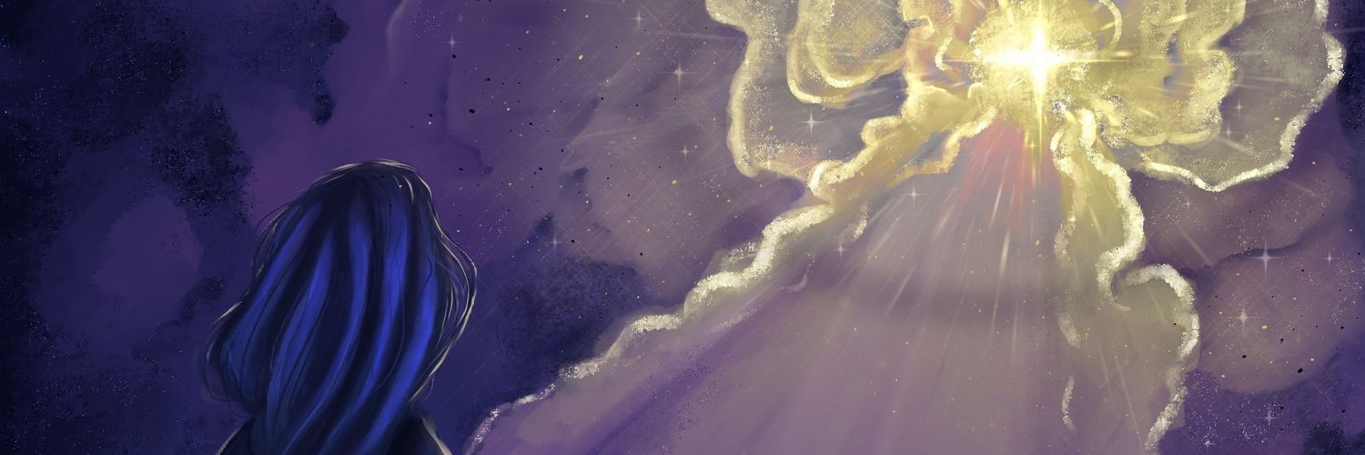 Violet spray💗💜💙 banner