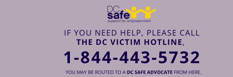 DC SAFE banner