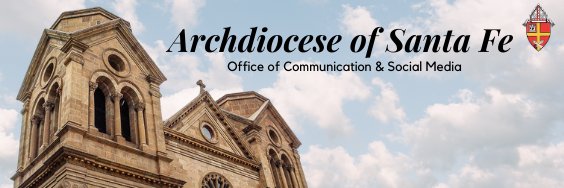 Archdiocese Santa Fe banner