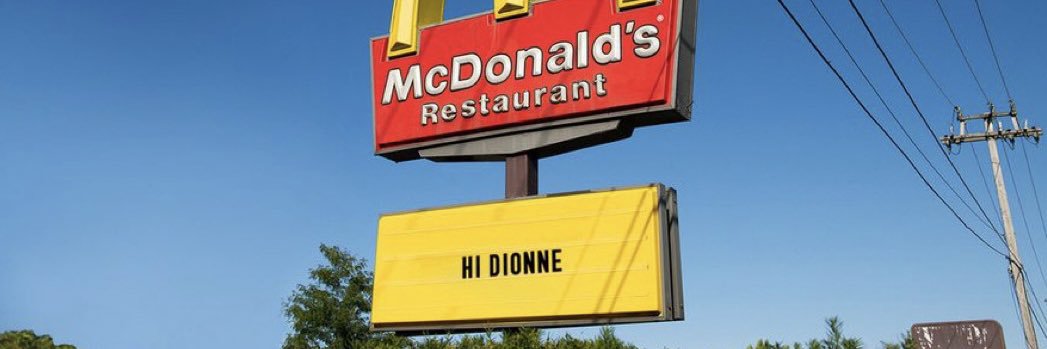 Dionne Warwick's banner