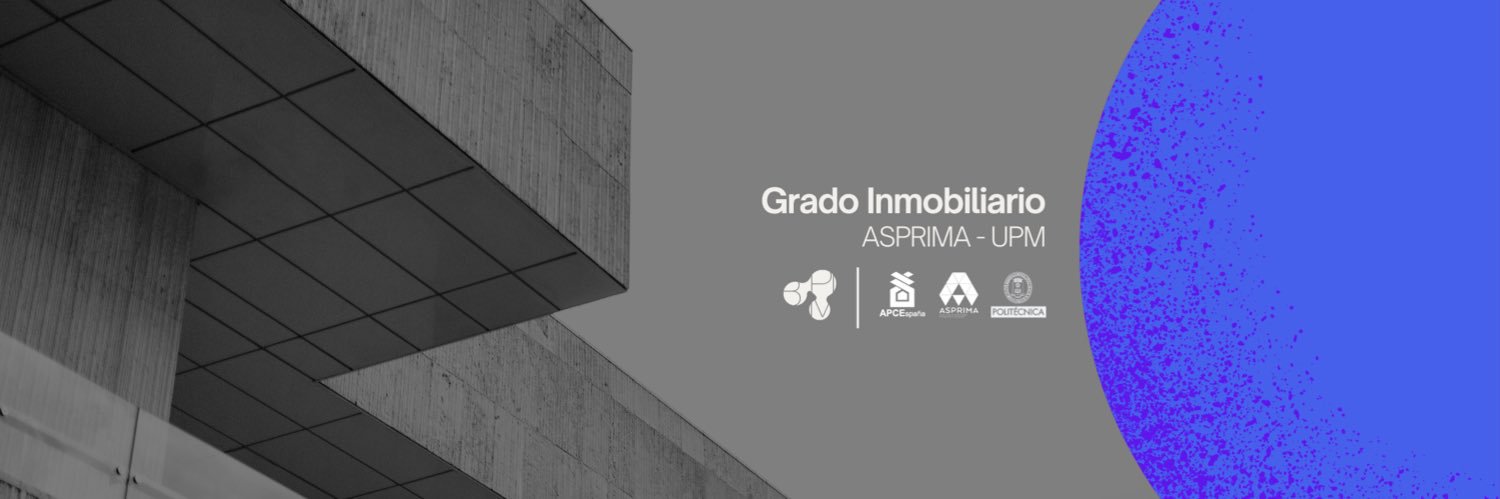 GradoInmoUPM's profile banner image
